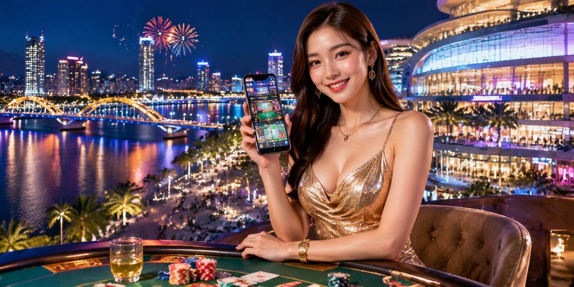 Quang cảnh lễ hội VIP nhiều ánh sáng tại Đà Nẵng